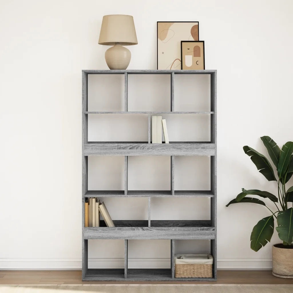 Libreria Grigio Sonoma 100x33x156,5 cm in Truciolato 3309371