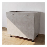 Calandrelli Base Cucina 80 con 2 ante  L 80 P 55,5 H 72 cm Cemento