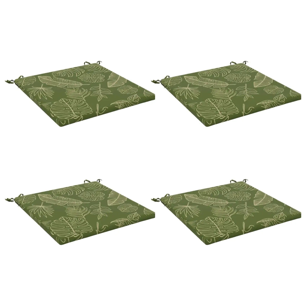 Cuscini per Sedia in 4 Pezzi SOEST 4 pz 100% Poliestere 944978