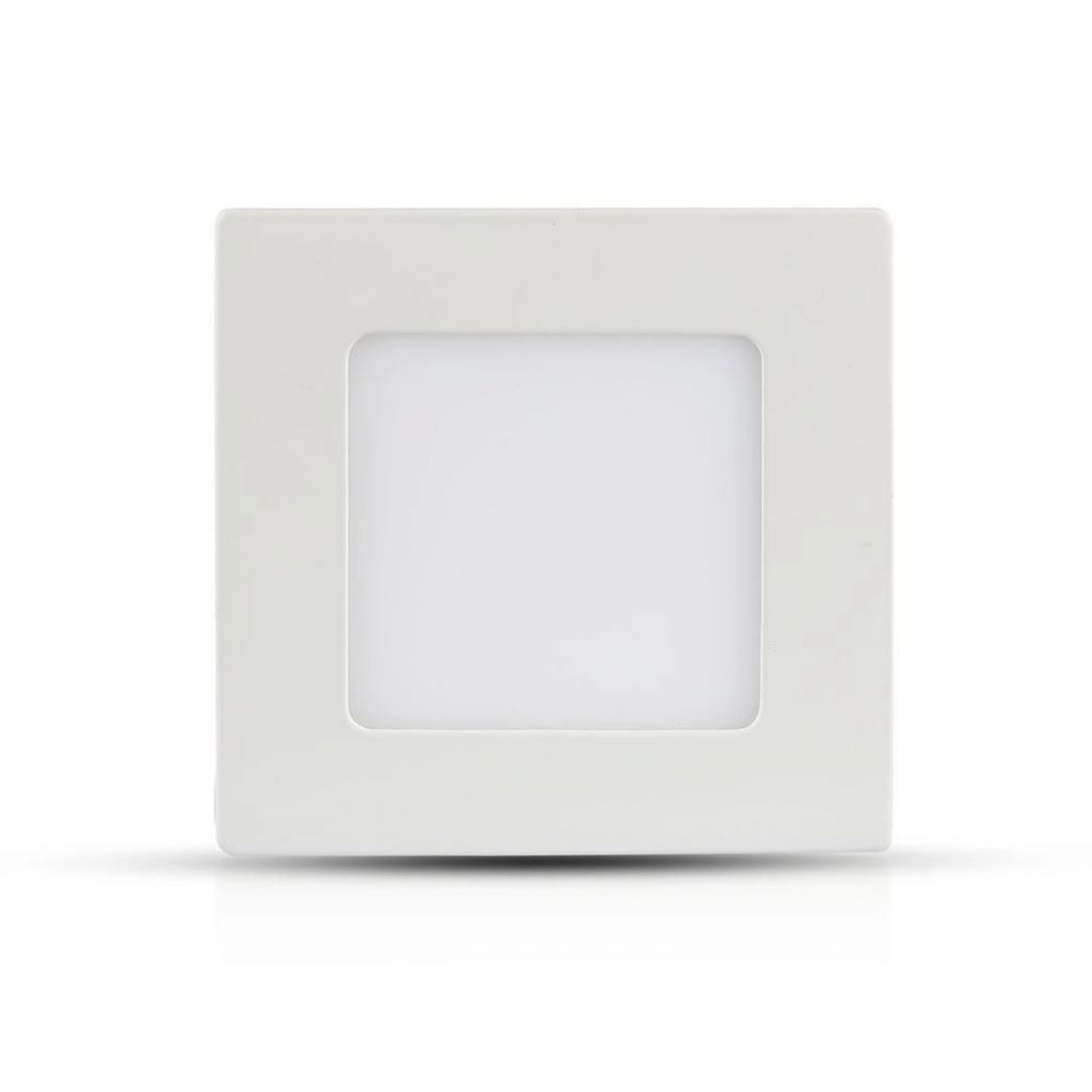 V-TAC PRO Mini Pannello LED 24W Chip Samsung Montaggio ad Incasso Quadrato 4000K SKU 722