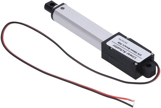 Attuatore Lineare 50 Mm Slitta DC 12V per Industria Automobilistica (50mm Slitta - 4mm/s - 150N)