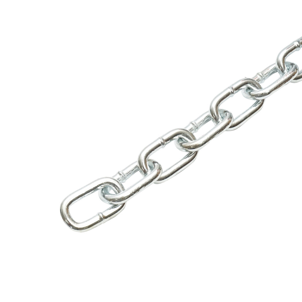 Catena in acciaio zincato con maglia media 6,3mmx25m