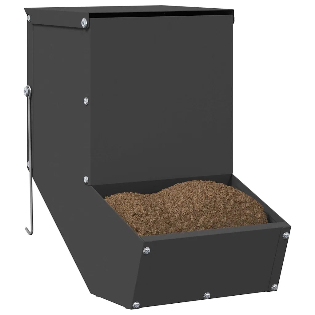 Mangiatore per conigli Nero 17,5 x 26 x 28,5 cm CFW9745307