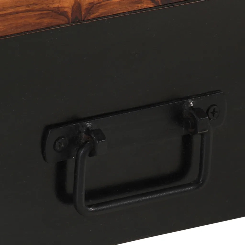 Mobile Porta TV 120x30x40 cm in Legno Massello di Sheesham cod mxl 13494