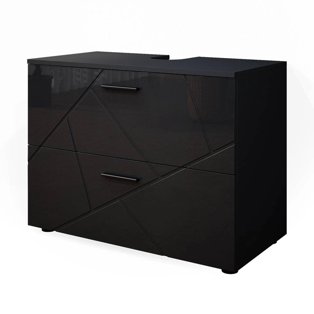 Vicco Mobile sottolavabo per bagno Antracite lucido 80 x 58.6 cm