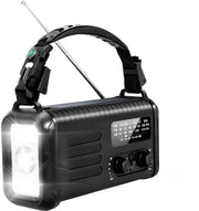 Radio Solare - 20.000 mAh Powerbank - Versione 2025 - Radio - Ricevitore Mondiale - Previsione di Emergenza affidabile