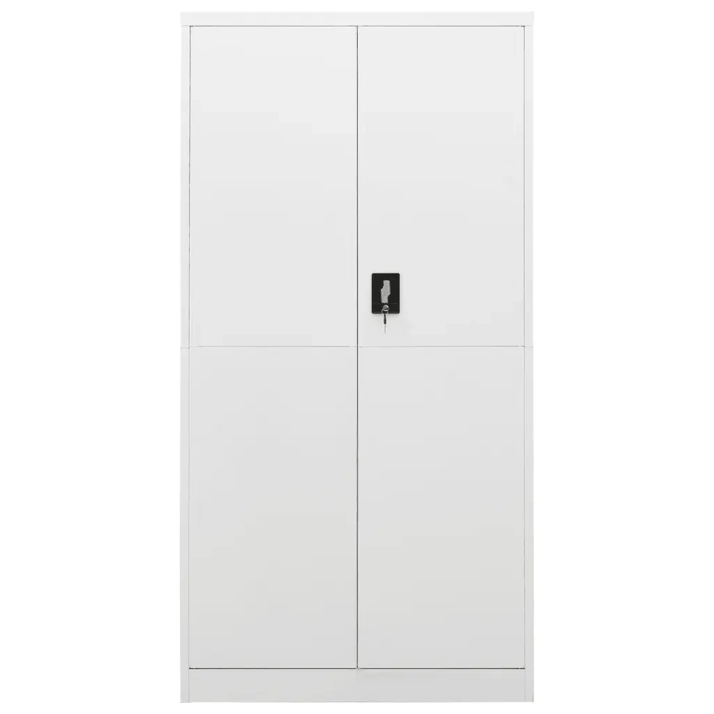 Armadio con Ripiani Bianco 90x40x180 cm in Acciaio CFW1772198
