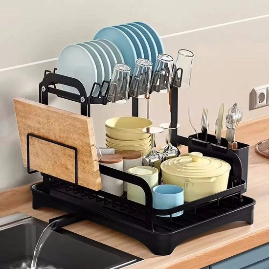 Svuota Acqua 2 Livelli - Cassetto di Risciacquo - Mobile Cucina - Mobile di Rifornimento