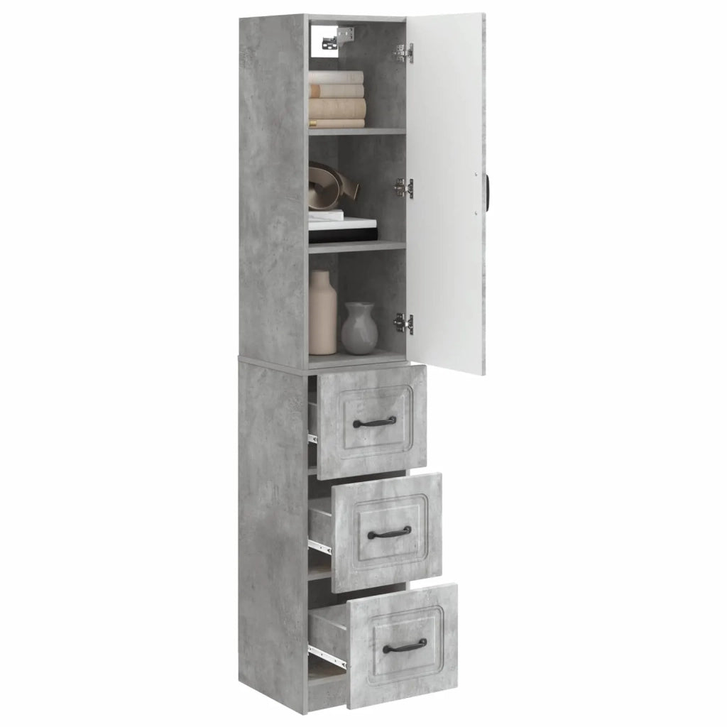 Set di armadi 2 pcs Grigio Cemento 33 x 34,5 x 87 cm 3416973