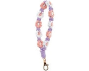 Accessori per chiavi in stile bohemien - Hanger per chiavi in macramè - Filo di cotone - Chiusura robusta - Manufatto artigianale - Accessori carini - Anello per chiavi 

Modello: Sleutelring