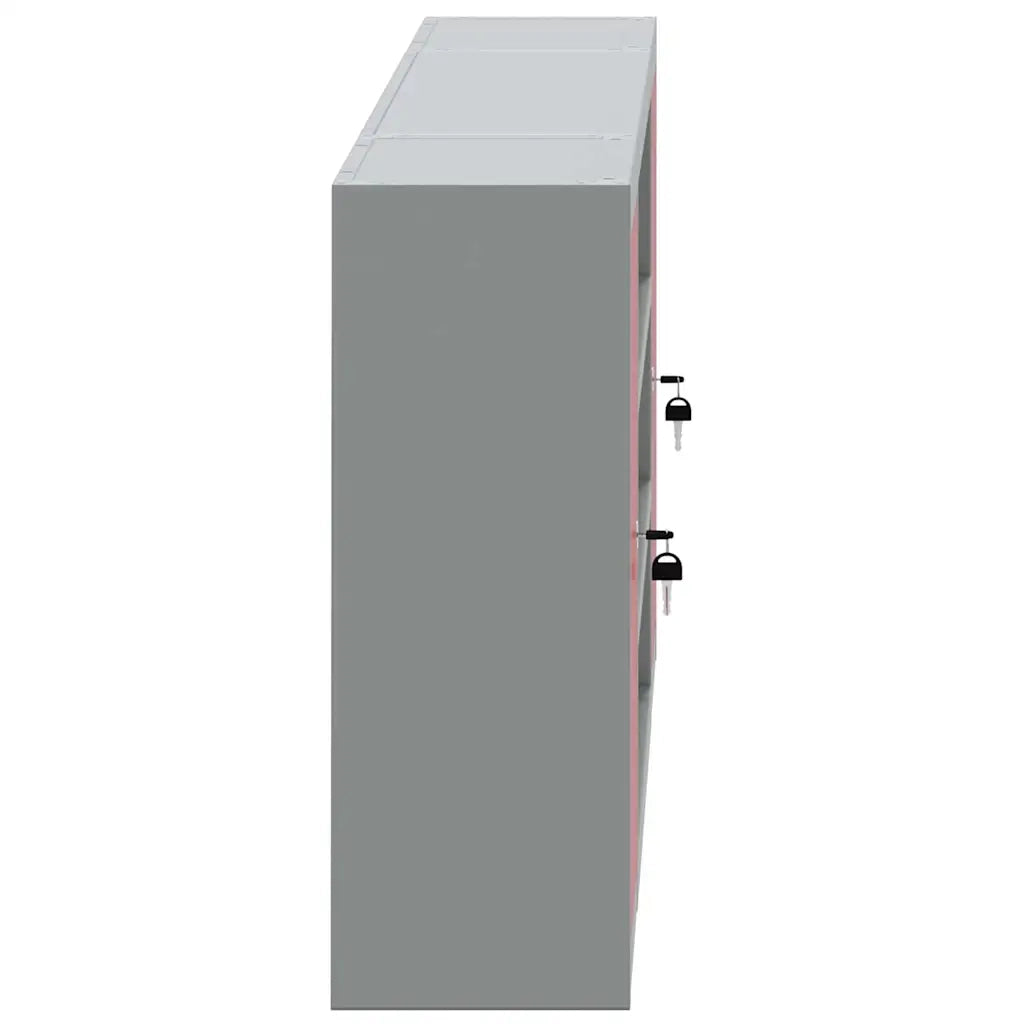 Mobile per attrezzi con blocco Rosso e Grigio 150 x 20 x 55 cm 4103476
