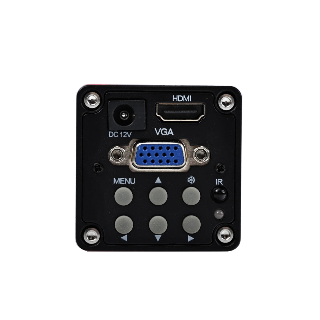 Mikroscopio Digitale Earth Pro MCEP-0.5X-PZRR – Zoom 7-45x, Braccio Regolabile | Illuminatore 56xLED, Camera Draco Red