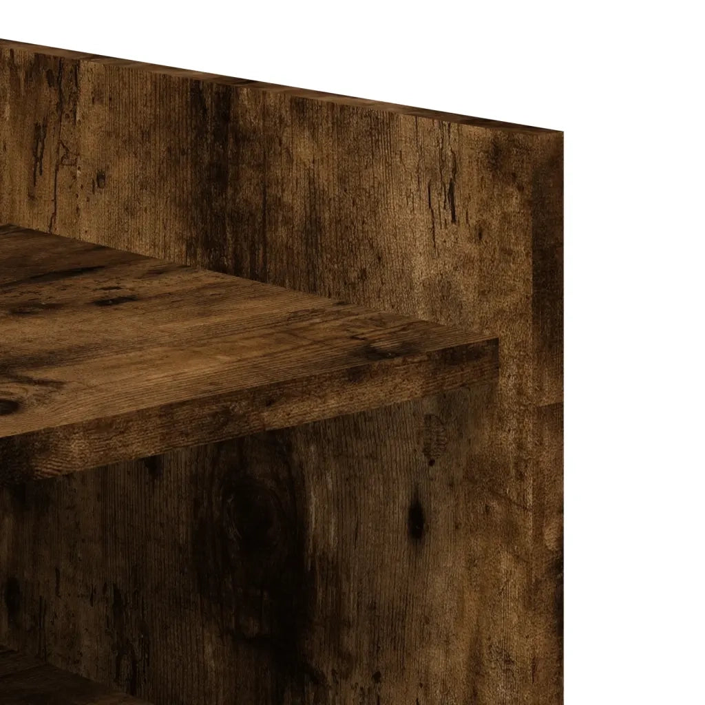 Scarpiera | Mobile per scarpe Rovere Fumo 74,5x37,5x100 cm in Legno Multistrato
