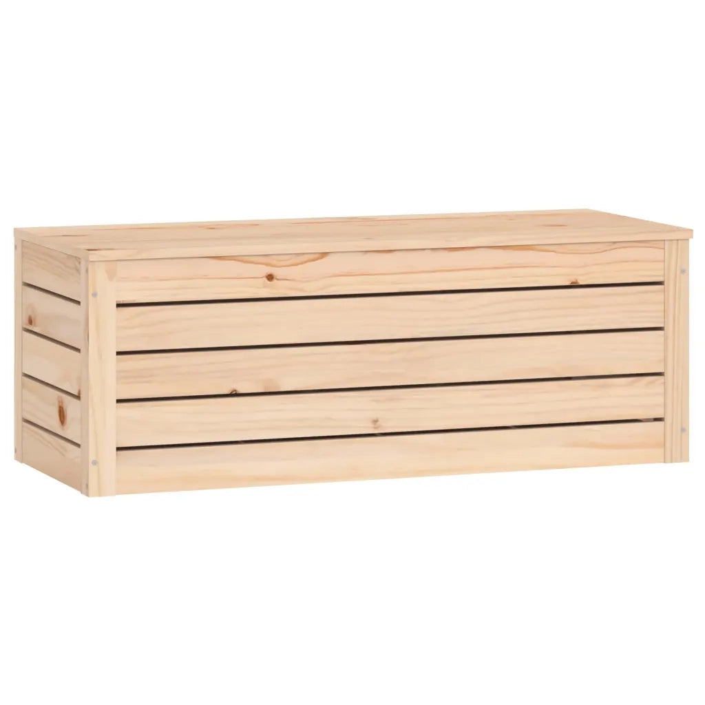 Contenitore Portaoggetti 89x36,5x33 cm Legno Massello Pino CFW3663960