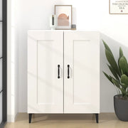 Credenza Bianca 69,5x34x90 cm in Legno Multistrato cod mxl 19731