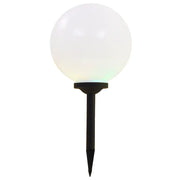 Lampade Solari da Esterni Sferiche 2 pz LED RGB 30 cm CFW8389599