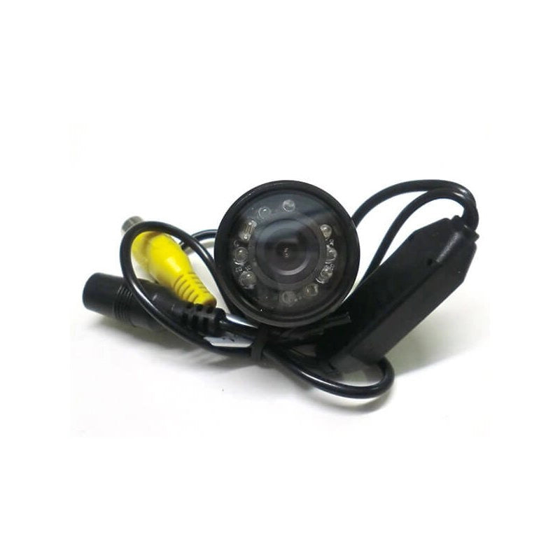 Telecamera Retromarcia Da Incasso Infrarossa Stagna 9 Led 12V Auto
