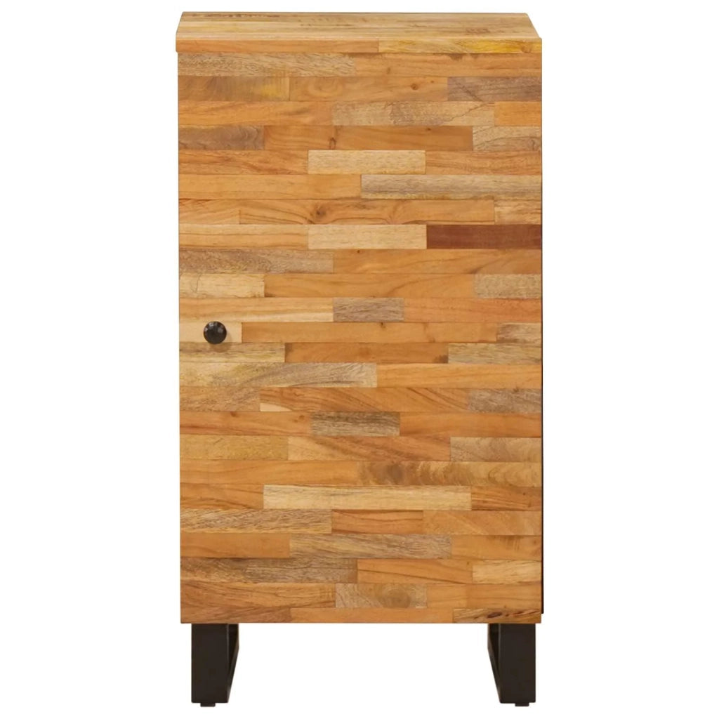 Mobile laterale Marrone 40 x 33 x 75 cm Legno di mango massello 4018320