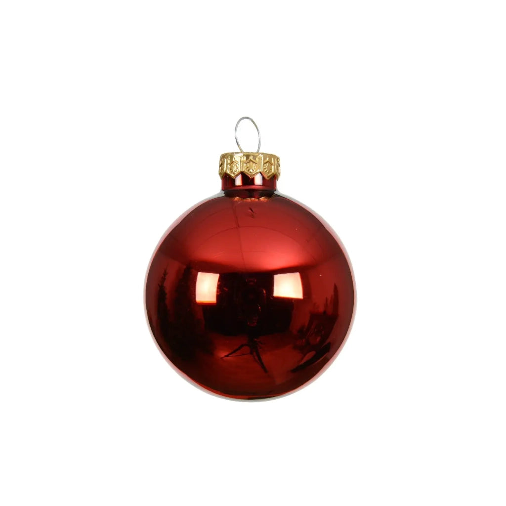 Pallina Vt lucido rosso d15cm