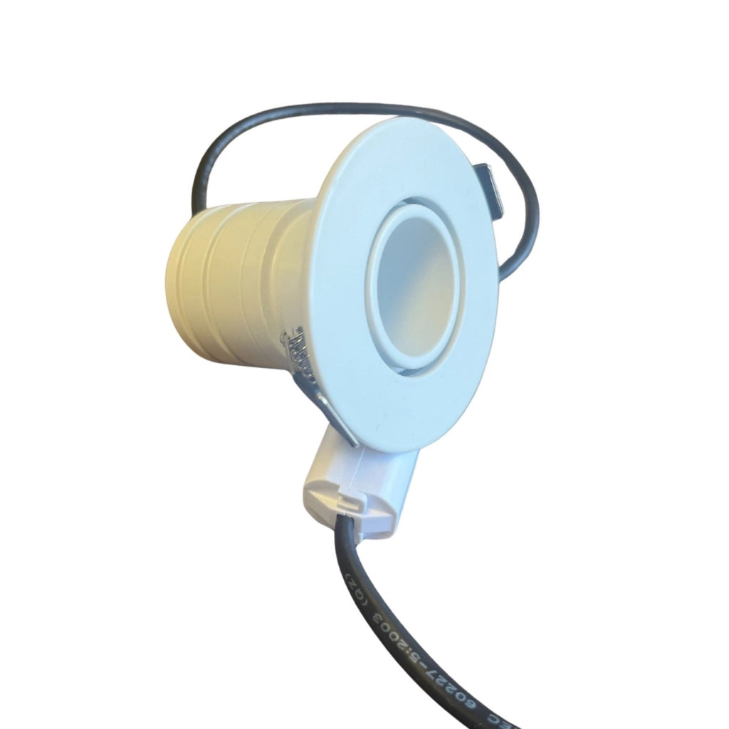 Mini Faretto Led Da Incasso Rotondo, Carcassa Bianca 3000K, 5W 360LM 220V, Ø60*53mm, Foro 45mm, Angolo 24° IP20