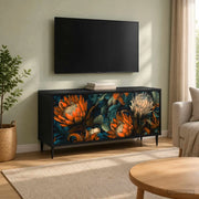Mobile TV LOCHEM 102 x 33 x 51 cm Rovere Nero 8007090