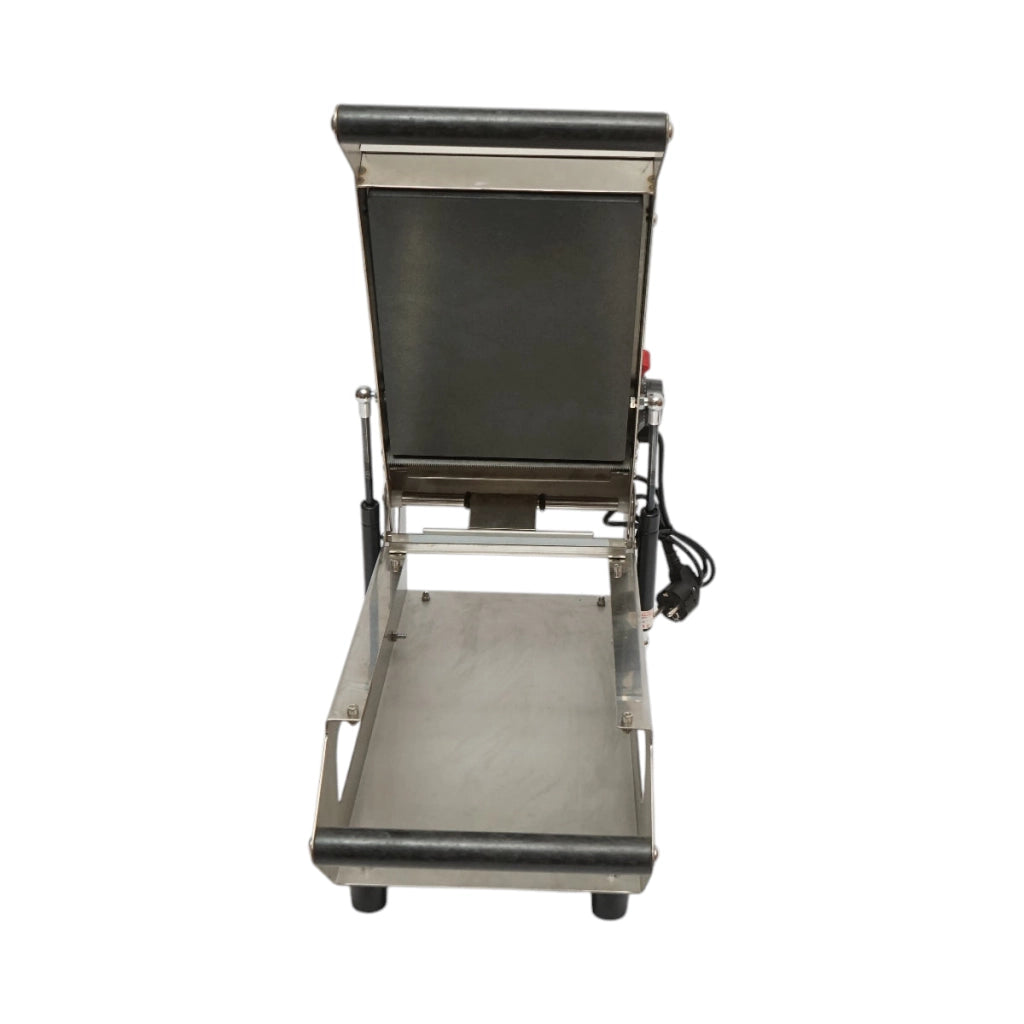 Termosigillatrice manuale per vaschette alimentari  Sigillatrice per vaschette alimentari in acciaio inossidabile-macchina semiautomatica per la sigillatura a caldo di vaschette