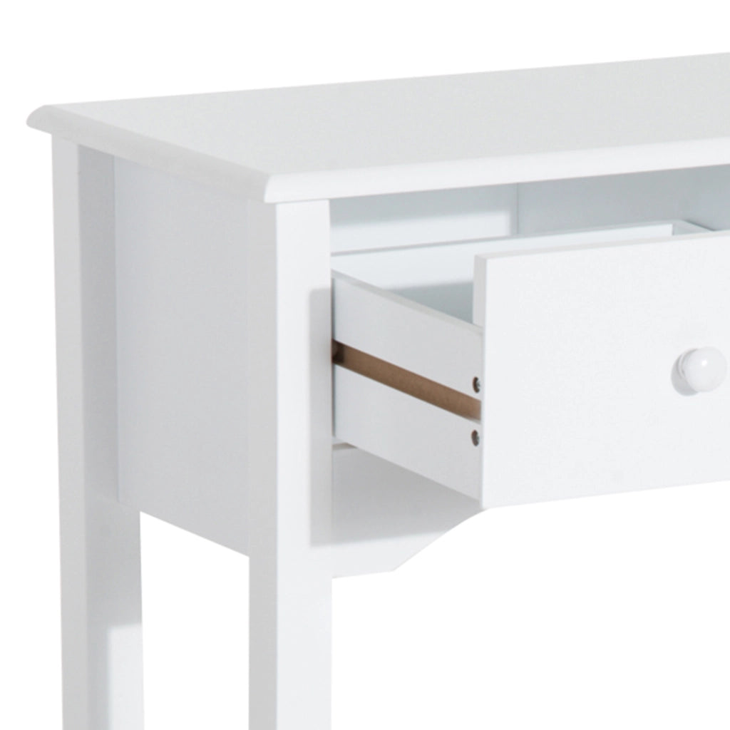 Consolle con 3 cassetti ¨C zephmum ¨C Bianco 100x32x85 cm