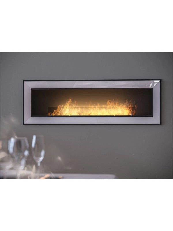 FRAME 1500 - Biocamino da incasso o parete monofacciale, colori vari colore Bianco