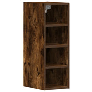 Mobile contenitore da cucina moderno a parete 20 x 29,5 x 60 cm legno composito finitura rovere affumicato 02_0050435