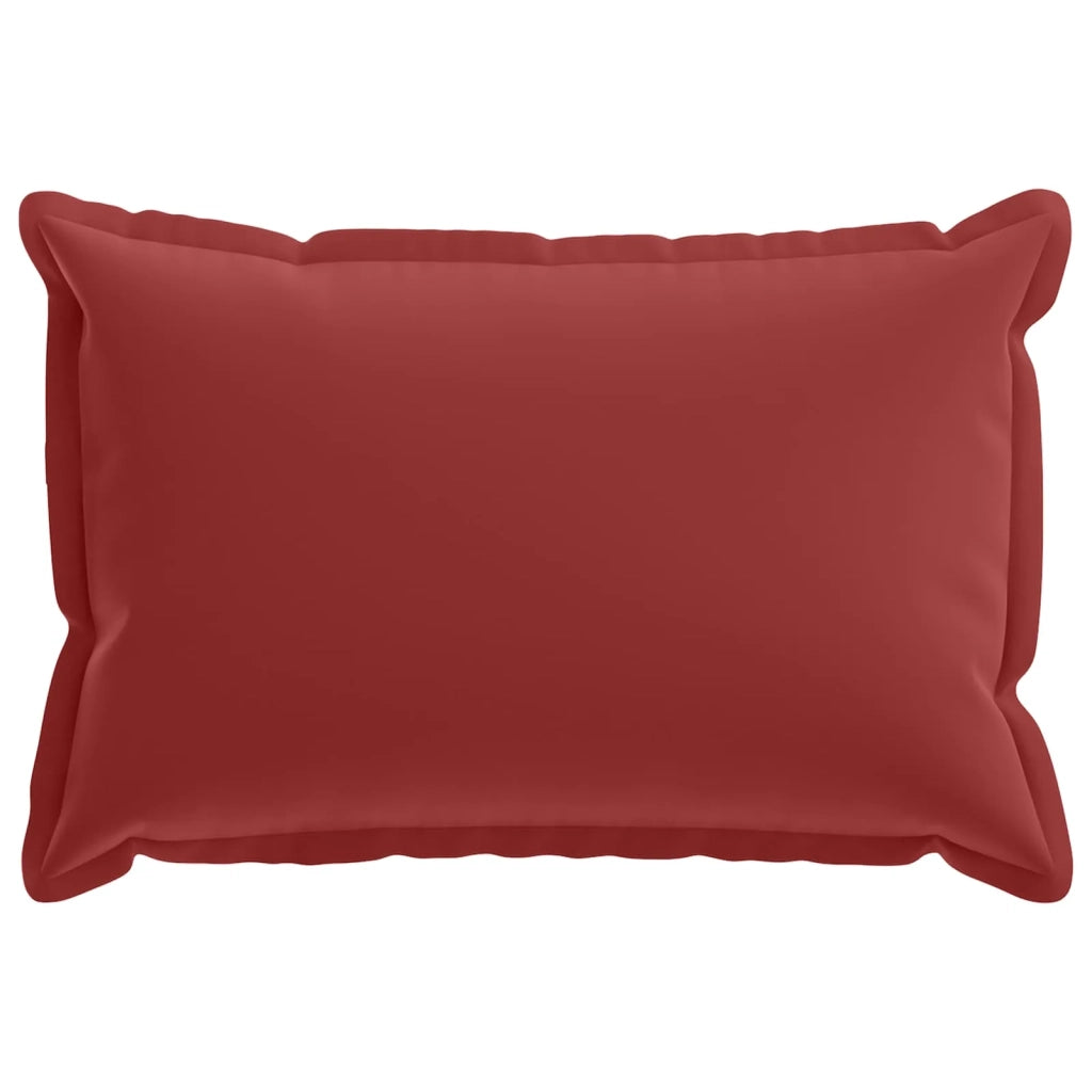 Federa 6 pcs HOUTEN Rosso Vino 50 x 70 cm Poliestere 919600