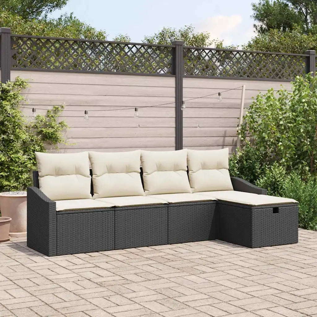 Set di divani con cuscino 6 pcs polyrattan