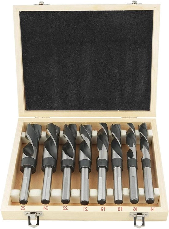 Set di punterelle a spirale in acciaio resistente - 14 mm, 16 mm, 18 mm, 19 mm, 21 mm, 22 mm, 24 mm, 25 mm
