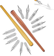 Set di Pennarelli a Inchiesta per Principianti e Artisti con Punti Scheggiati per Scrivere, Dipingere e Disegnare