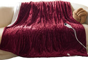 Deken elettrico per letto - Doppio deken elettrico - Doppio deken riscaldante - Doppio deken elettrico per letto - Doppio deken riscaldante per 2 persone - Rapido riscaldamento - Lavabile - Inverno - Comfort per camera da letto