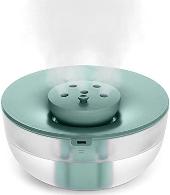 Umido per Camera da Bambino - Umido con Terapia Olfattiva - Umidificatore per Camera da Bambino - Umidificatore per Camera da Bambini - 1.2L - Verde