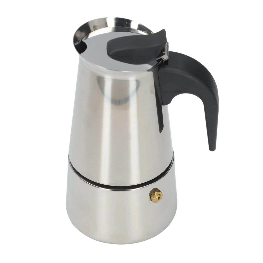Bollitore in acciaio inossidabile da 450 ml, manuale, ideale per il campeggio, design moderno