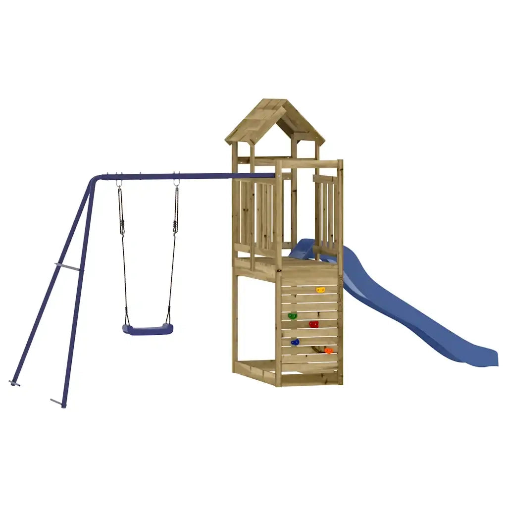 Set da Gioco da Esterno in Legno di Pino Impregnato 3155905