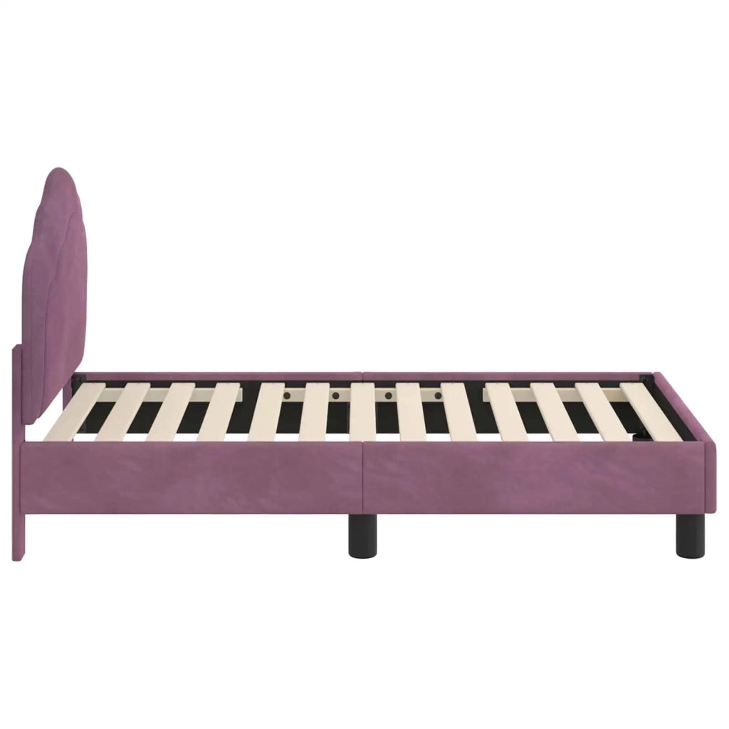 Struttura letto per bambini con testata-Giroletto per bambini Viola 70 x 140 cm 588171