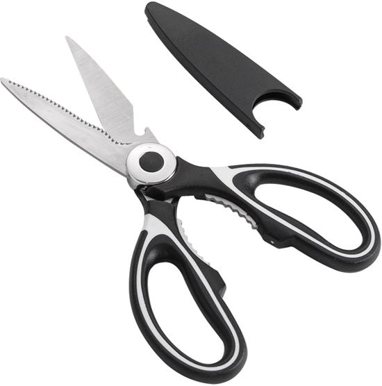 Coltello da cucina in acciaio inossidabile 21 cm - Manico ergonomico - Flesapane/Spillatore di semi - Presa antiscivolo - Progetto duraturo