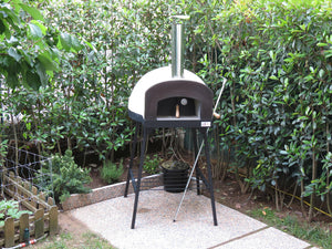 Forno a Legna da Esterno Cottura Diretta in Refrattario Zio Ciro Subito Cotto 60