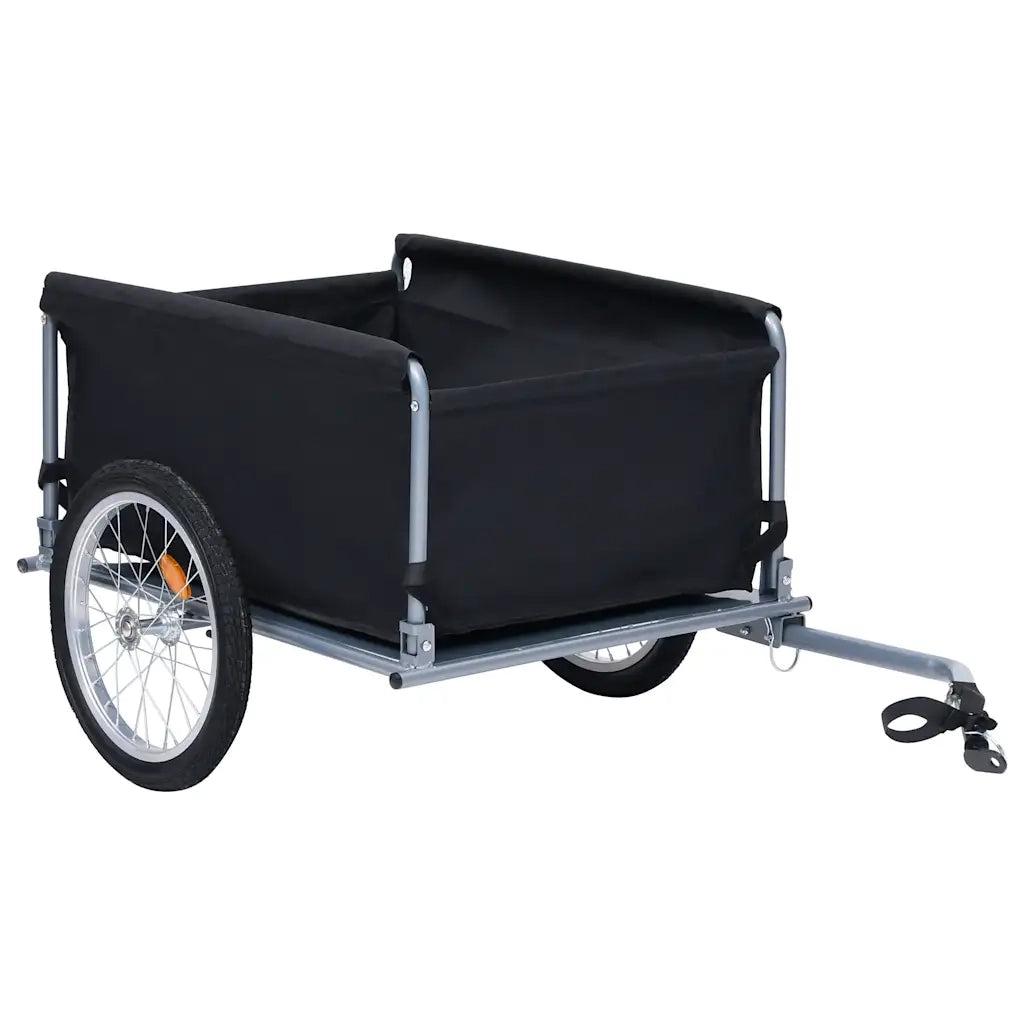 Rimorchio da Bici Nero e Rosso 65 kg CFW3697882