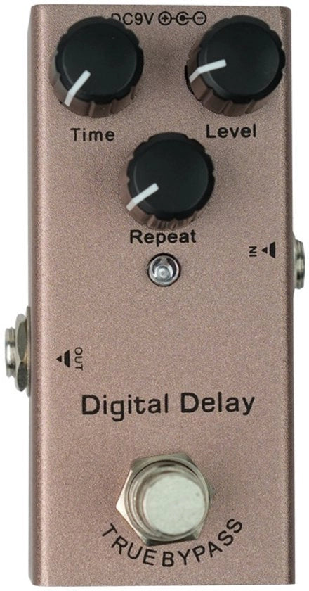 Apparecchiatura professionale per chitarra, pedale di ritardo elettrico con effetto retro - 08 delay digitale