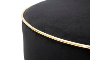 Sgabello Bar Luxy Nero 46x48x96 cm in Legno e Plastica