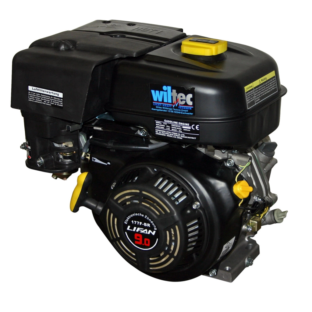 LIFAN 177 Motore a benzina 4 tempi, 1 cilindro OHV, 6,6 kW 9 CV 22 mm con frizione a bagno d'olio, avviamento manuale