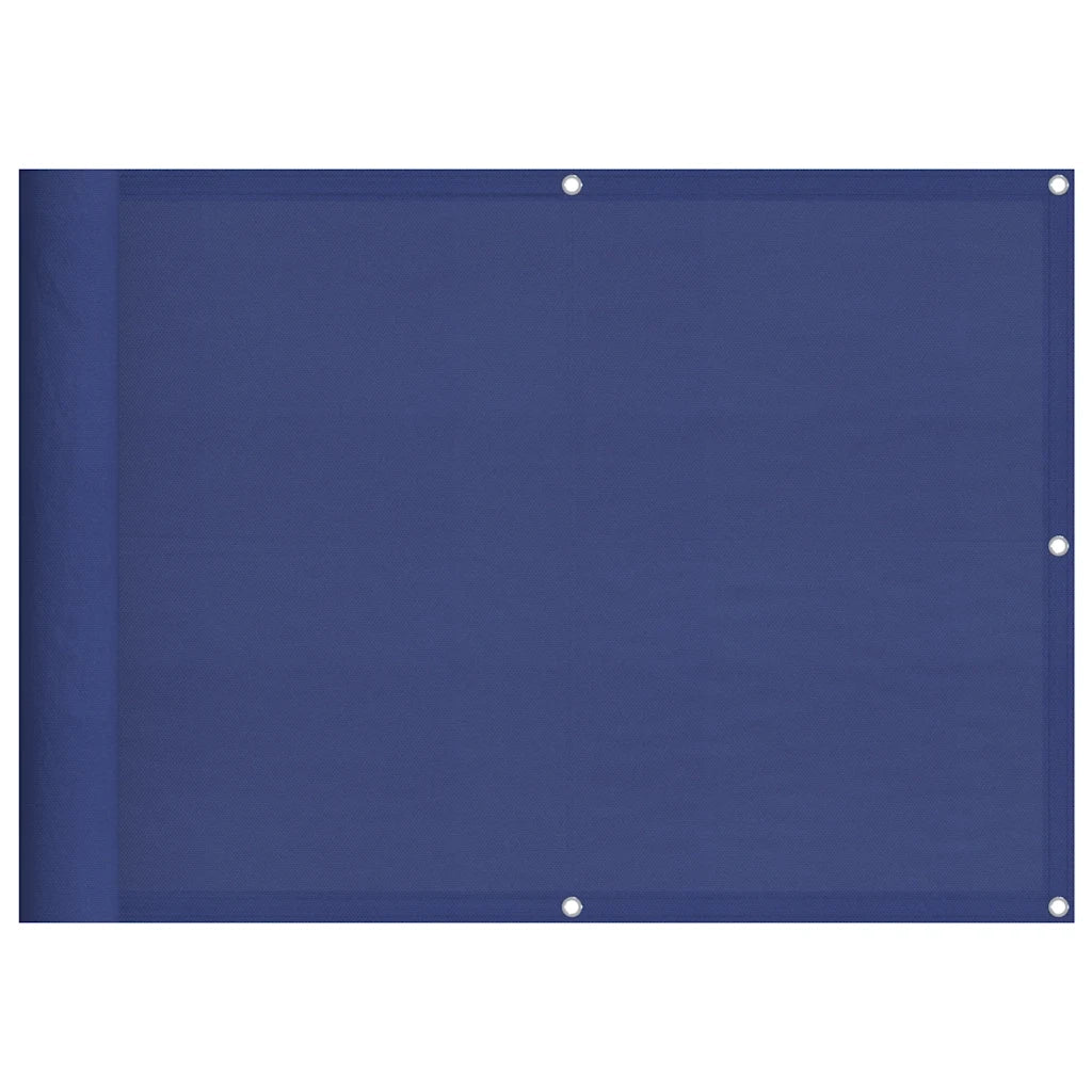 Schermo da balcone | Paravento da Balcone Blu 75x800 cm 100% Poliestere Oxford