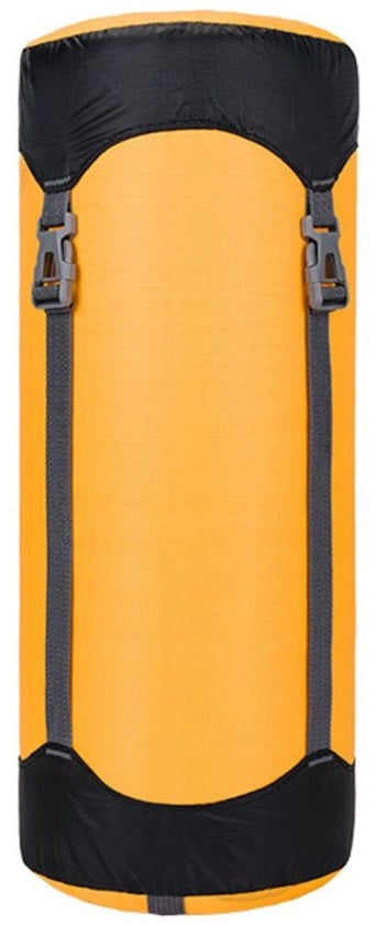 Zak di compressione - 8L sacco a sonno Sacco di compressione - Borsa idrorepellente per esterno - Borsa con cordoncino - Ideale per escursioni, camminate e campeggio - 18x18x48cm