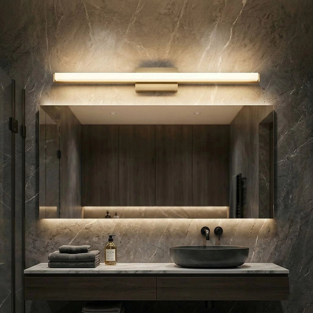 Lampada Da Parete Led 80cm APP1853-1W Brush Gold