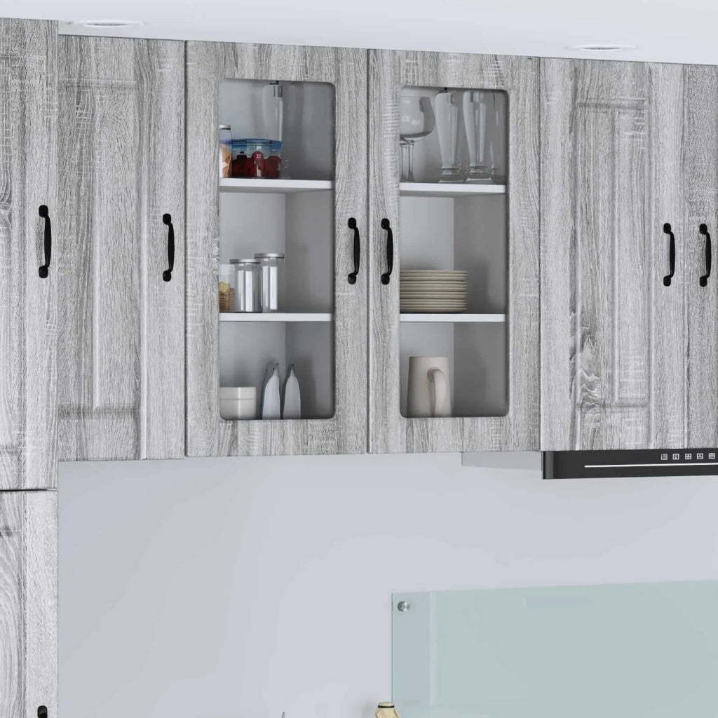 Pannello lavastoviglie Lucca Grigio Sonoma 40 x 31 x 80 cm 884997