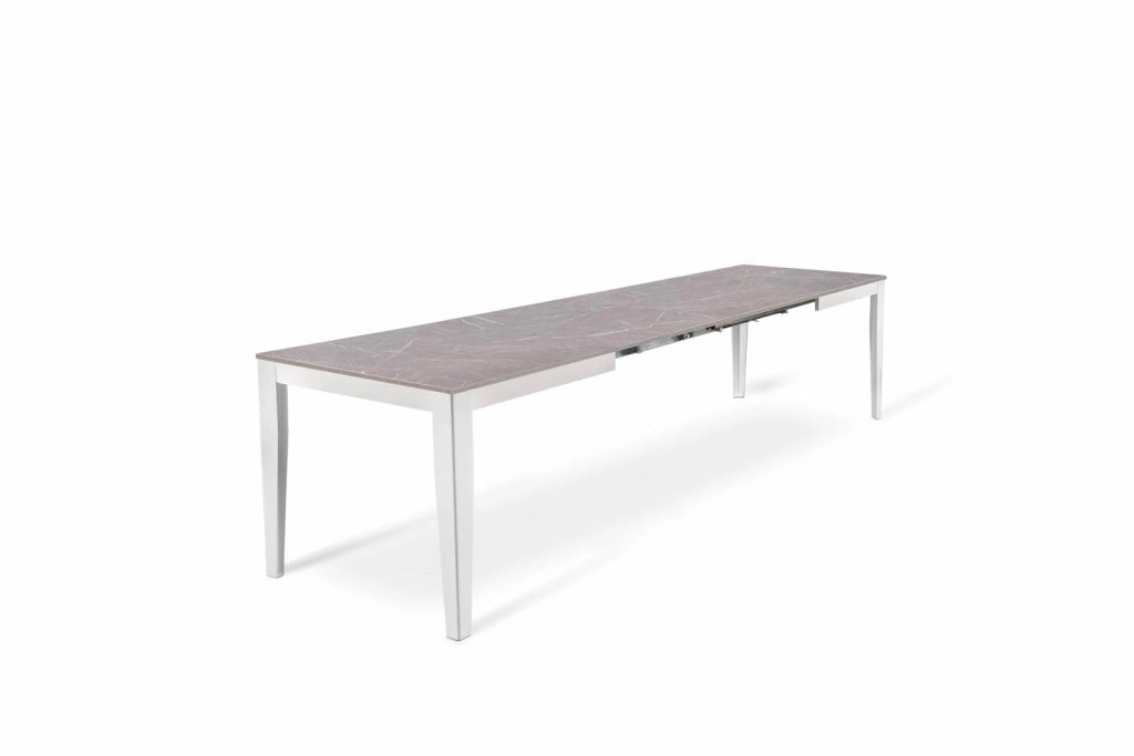 Tavolo Allungabile 130/290x80x76 cm in Melaminico Big Antracite