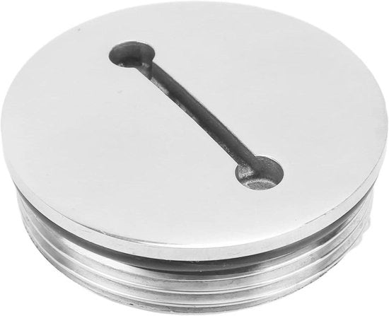 Deksel per barche - Trattore da imbarco, lucidato e resistente alla ruggine (50 mm)